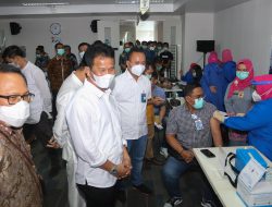 3.977 Pegawai Bank di Batam Divaksin Covid-19