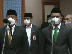 Ketua DPRD Batam Lantik Dua Anggota PAW Sisa Masa Jabatan