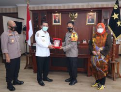 Kunjungan dan Silahturahmi Gubernur dan Wakil Gubernur Provinsi Kepri di Polda Kepri