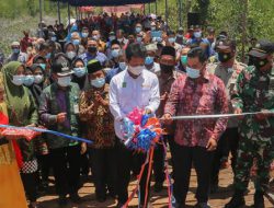 Resmikan Jembatan Penghubung Dua Pulau, Rudi : Diharapkan Dapat Menggerakan Ekonomi Masyarakat Hinterland