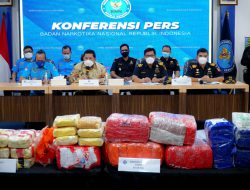 Bea Cukai dan BNN Ringkus Kapal Pembawa 80 Kg Sabu dalam Operasi Jaring Sriwijaya