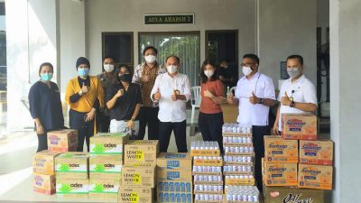 Nongsa Sensation Bantu Pasien Covid-19 dan Nakes di Karantina Terpadu Asrama Haji