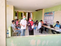 Pelaksanaan Vaksinasi Tahap II di Kantor Lurah Sei Jodoh