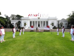 Presiden Jokowi Lepas Tim Indonesia ke Olimpiade Tokyo 2021