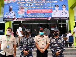 Lantamal IV Bersama Pemkot Tanjungpinang Gelar Vaksin Covid-19 Untuk Pelajar