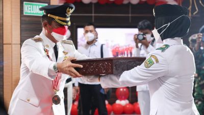 Upacara HUT RI Ke-76 di Batam Berlangsung Khidmat