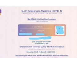 Heboh Identitas Jokowi Muncul di PeduliLindungi, Disebut-sebut Sudah Divaksin Tahap Ketiga