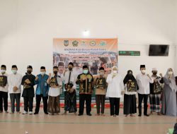 Amsakar Hadiri Penyerahan Bantuan 1.300 Paket Imun untuk Santri Darul Falah