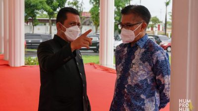 Dikunjungi Rombongan dari Bappenas, Gubernur Sebut Ini Bentuk Perhatian Khusus