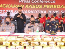 5 Kurir Sabu 107 Kg Lintas Negara Ditangkap di Batam, Terancam Hukuman Mati
