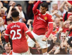 Cetak Dua Gol Dilaga Pertama, Ronaldo Langsung Torehkan Catatan Unik