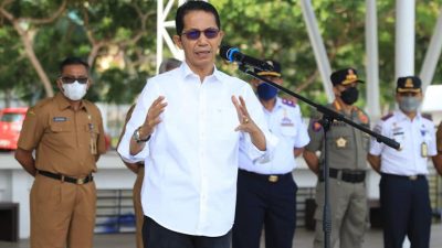 Amsakar Pimpin Sertijab Kepala Satpol PP dan Kepala Dishub Batam