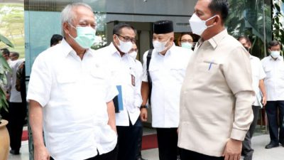 Tindaklanjuti Rencana Pembangunan Jembatan Babin, Gubernur Ansar ke Jakarta Penuhi Panggilan Menteri PUPR