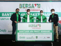 Pemko Batam Apresiasi Bantuan 486 Paket Sembako dari Grab Indonesia
