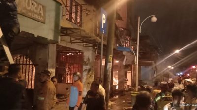 Kebakaran di Lubuk Pakam, 8 Ruko Hangus Terbakar