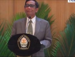 Koruptor dari Lulusan Kampus, Mahfud Sebut Tak Sampai 1 Persen