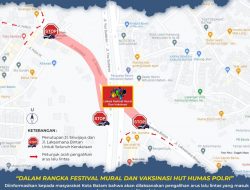 Catat! Tanggal 29-30 Oktober Arus Lalu Lintas Menuju Terowongan Pelita Dialihkan, Ada Apa ?