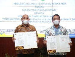 BP Batam dan Kejati Kepri Tandatangan Kerjasama Padukan Sinergitas Bidang Hukum
