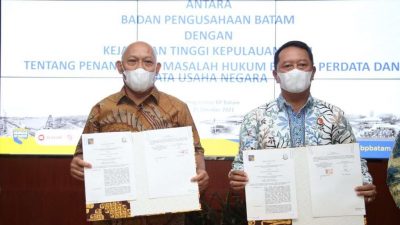 BP Batam dan Kejati Kepri Tandatangan Kerjasama Padukan Sinergitas Bidang Hukum