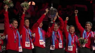 Selamat! Indonesia Juara Thomas Cup 2020