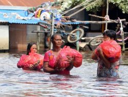 Baliho Puan di Kalimantan Barat Temani Warga Hadapi Banjir, Netizen: Alhamdulillah…