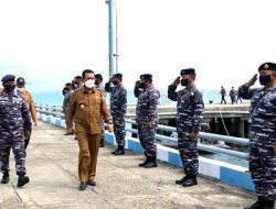 Gubernur Ansar Bagi Sembako dan Tanam Pohon di Wilayah Pulau Terluar NKRI