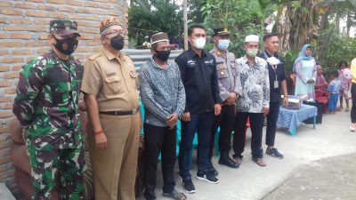 Kapolsek Beringin Apresiasi Bakti Sosial Bedah Rumah oleh PT Angkasa Pura II Kualanamu