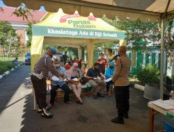 Polsek Batam Kota Gelar Gerai Vaksin Presisi Lancang Kuning Kepada Masyarakat Kec. Batam Kota