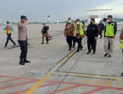 Hadiri KIM Expo, Erick Tohir dan Rombongan Tiba di Medan Dapat Pengamanan dari Polresta Deliserdang