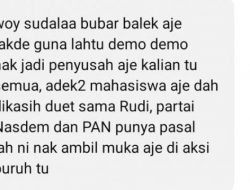 Anggota DPRD Batam M.Mustofa Dituduh Kirim SMS Batalkan Demo Buruh, Sebut Nama Rudi dan Partai