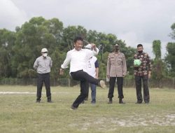 Resmikan Renovasi Stadion Hang Lekir, Rudi Ajak Masyarakat Belakang Padang Rutin Berolahraga