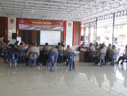 Percepat Vaksinasi, Polresta Deli Serdang Gelar Rapat Koordinasi