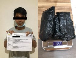 Bea Cukai Batam Amankan 552 Gram Sabu, Modus Disembunyikan dalam Alas Kaki