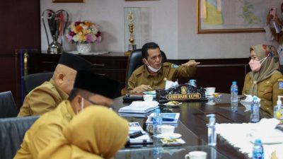 Gubernur Ansar Pimpin Ratas Bahas Rencana Pembangunan Konstruksi  2022