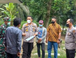 Wakapolresta Deli Serdang Tinjau Gerai Vaksin di Wilkum Polsek Bangun Purba