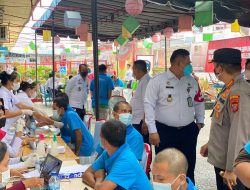 Kapolresta Deli Serdang Tinjau Pelaksanaan Vaksinasi di Lapas Kelas IIB Lubuk Pakam Kanwil Kemenkumham Sumut