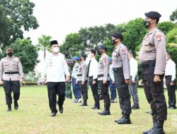 Gubernur Kepri Pimpin Apel Gelar Pasukan Operasi Lilin 2021