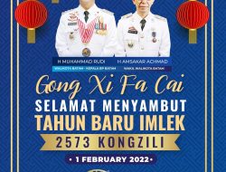 Perayaan Imlek 2022, Rudi : Capai Kemakmuran dan Kesehatan