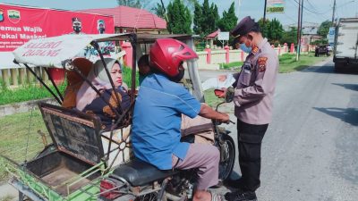 Polsek Beringin Polresta Deli Serdang Buka Gerai Vaksin, Sasar Pengendara untuk Divaksin