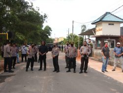 Kapolresta Barelang Pimpin Apel Pengamanan Pembangunan 5 Tower SUTT 150 KV oleh Bright PLN Batam