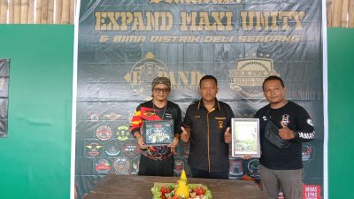 Deklarasi Expand Maxi Unity dan Keluarga Besar Bima Bikers Matang Distrik Deli Serdang