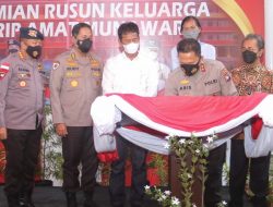 Hadiri Peresmian Rusun Abrip Amat Munawar, Walkot Rudi Apresiasi Andil Polri Dalam Pembangunan