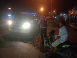 Giat Patroli Mobile Sat Sabhara Polresta Deli Serdang Laksanakan Patroli Blue Light