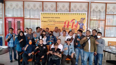 Puluhan Wartawan Batam Gelar Syukuran HPN 2022, Menjalin Kebersamaan Sesama Insan Pers Tanpa Perbedaan