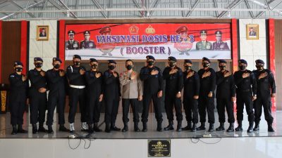 Kapolresta Deli Serdang Menerima Silaturahmi Danyon B Pelopor Tebing Tinggi