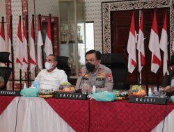 Covid-19 Naik, Kapolda Sumut Gelar Rapat Lintas Sektoral Bersama Forkopimda