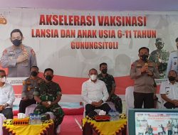 Kejar Vaksin Lansia dan Pelajar, Kapolda Sumut dan Forkopimda Datangi Pulau Nias