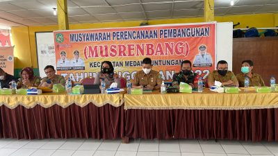 Hadiri Musrenbang Kecamatan Medan Tuntungan, Kapolsek Ingatkan Hal ini