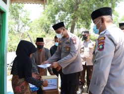 Jum’at Berkah Polres Karimun Berbagi Santunan Kepada Warga Terdampak Pandemi