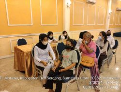 Percepat Akselerasi Vaksin, Polresta Deli Serdang Gelar Vaksinasi Massal Di Tanjung Morawa